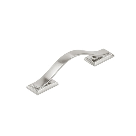 Hickory Hardware Dover Collection Pull 3 Inch Center to Center Satin Nickel Finish H078770SN